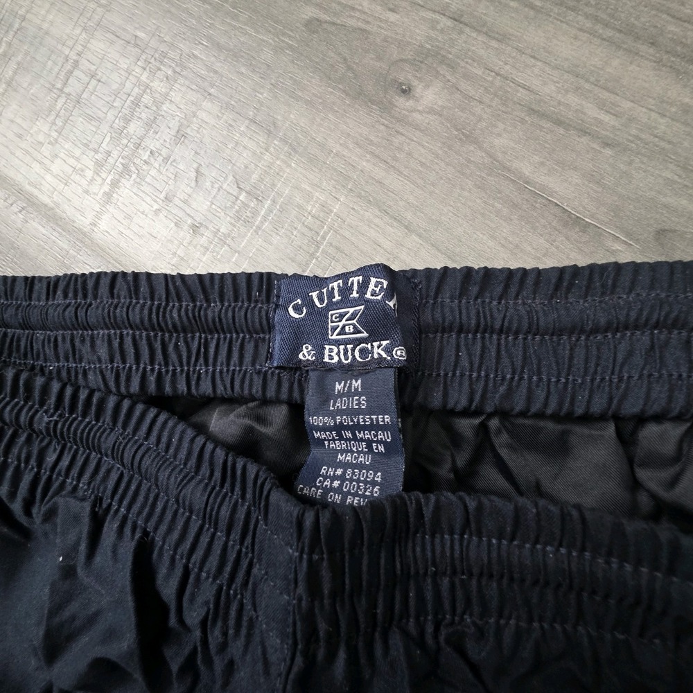 Cutter Buck Women's Navy Blue Athletic Pants With Elastic Waist And Hem Size M - Picture 6 of 11
